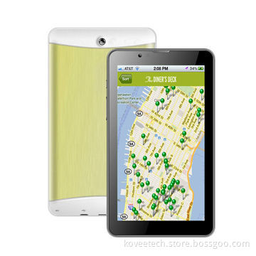 Android Tablets, 7", Android, GSM Calling Function, GPS, FM Radio Supported